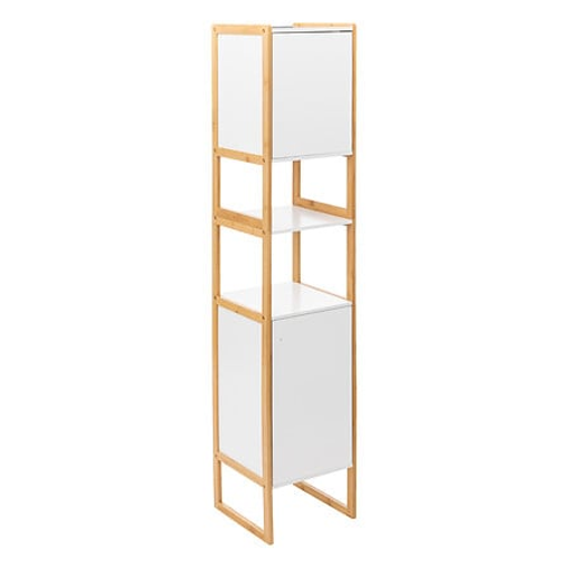 ΣΤΗΛΗ ΛΕΥΚΟ/ΦΥΣΙΚΟ ΧΡΩΜΑ W. 33 x D. 33 x H. 170 cm