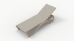 8616A  taupe 033 ΞΑΠΛΩΣΤΡΑ aloum. 189.9x68.6-56.7x31.5 textilene 680g