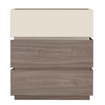 VANITY Συρταριέρα 3 Συρτάρια Αποχρώσεων Sonoma Oak & Cream, με Αποσπώμενα χρωματικά Μέρη