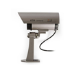 NEDIS DUMCB40GY Dummy Security Camera, Bullet, IP44, Grey
