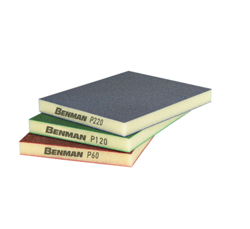 ΣΦΟΥΓΓΑΡΙ ΛΕΙΑΝΤΙΚΟ 2 ΠΛΕΥΡΩΝ 123x98x12,5mm, 220Κ, BENMAN