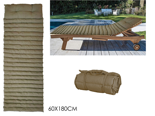 ΜΑΞΙΛΑΡΙ ΞΑΠΛΩΣΤΡΑΣ 60X180CM TAUPE